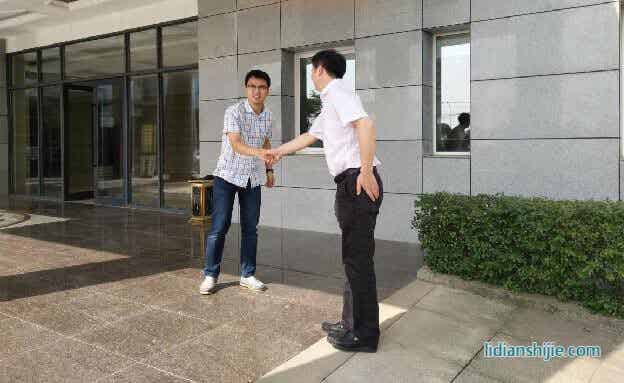 四川綿陽市經信委副主任王欣一行來四川富驊新能源考察