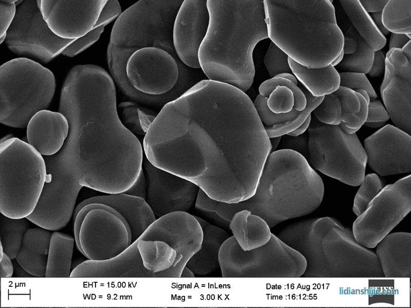 貴州振華新材料鈷酸鋰TO4SKB 電鏡圖
