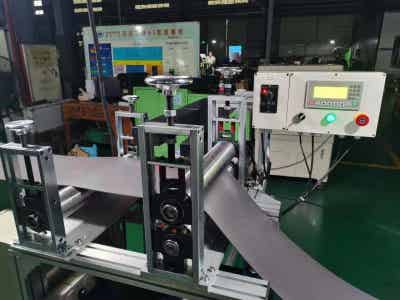 鳳鳴亮超級(jí)電容器電極涂層非接觸激光在線測(cè)厚儀