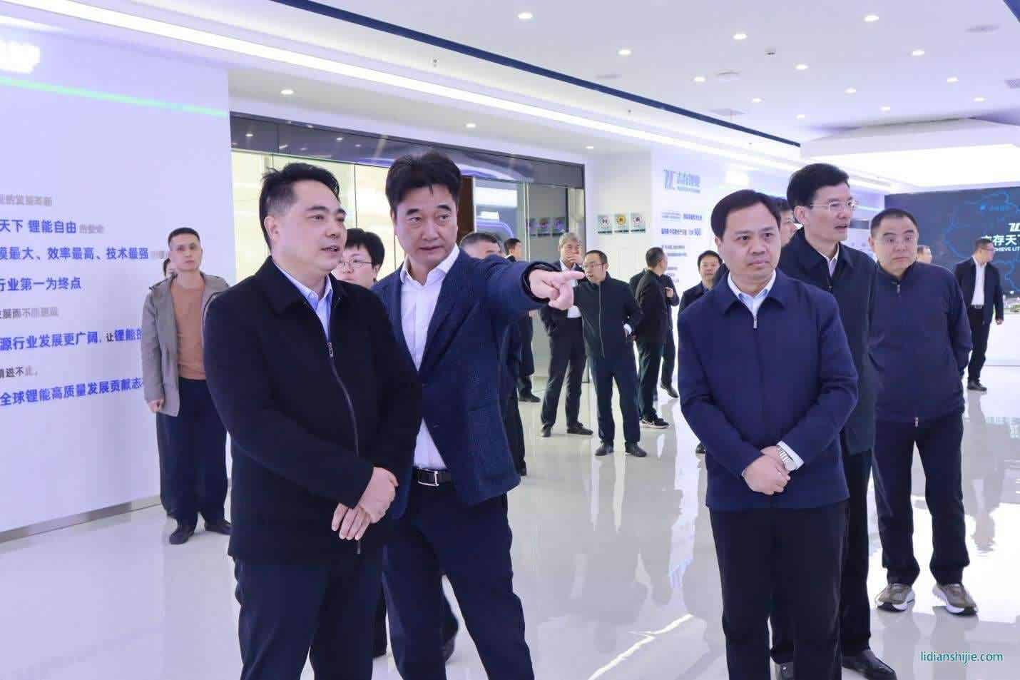 撫州市委書記魏曉奎率黨政代表團赴志存鋰業集團考察調研
