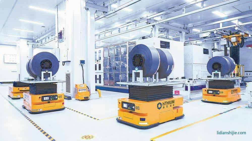 廈門海辰儲能智能制造產線