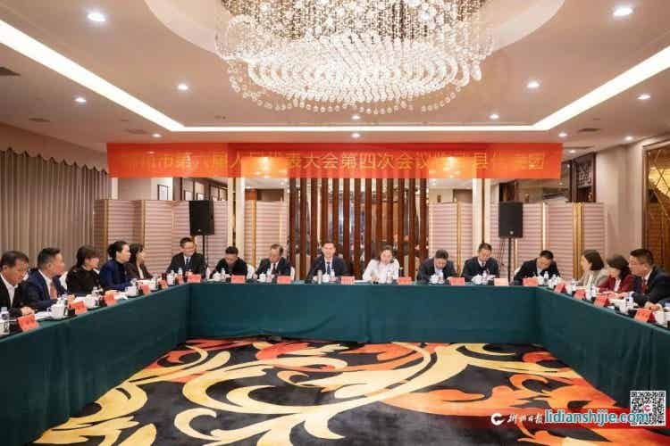 闞保勇參加臨武代表團審議 闞保勇參加臨武代表團審議